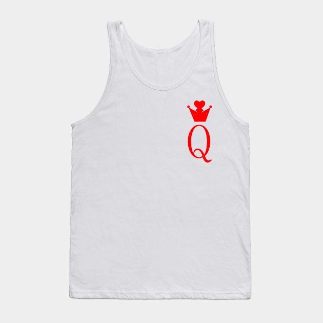 Heart's Queen Tank Top by Mitalie